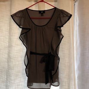 Dressy sleeveless top